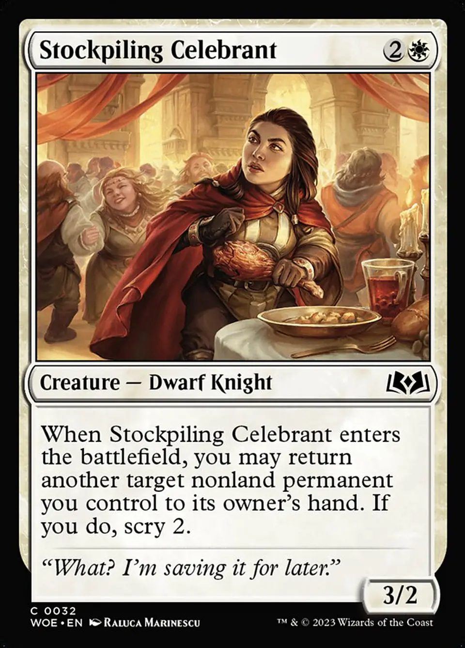 Stockpiling Celebrant 1