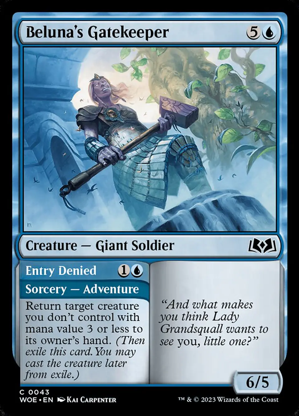 Beluna's Gatekeeper // Entry Denied 1