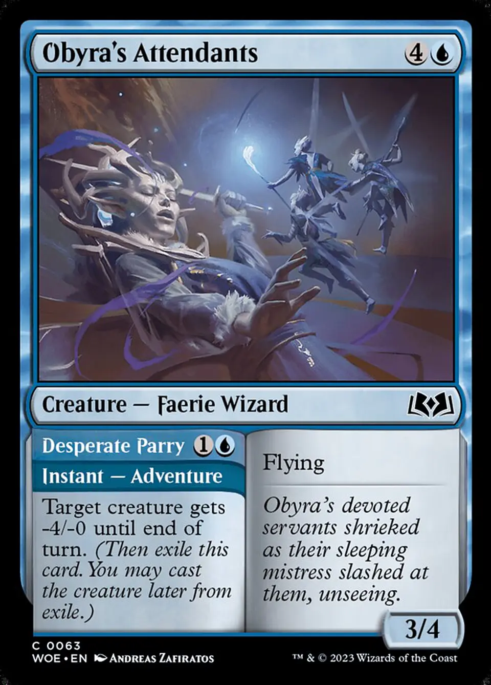 Obyra's Attendants // Desperate Parry 1