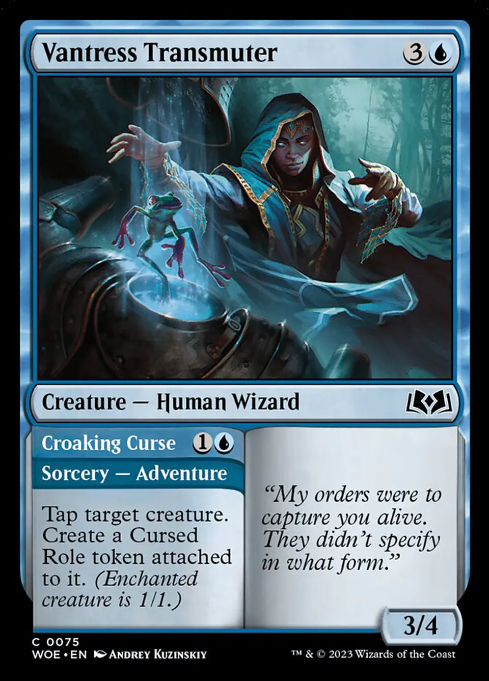 Vantress Transmuter // Croaking Curse 1