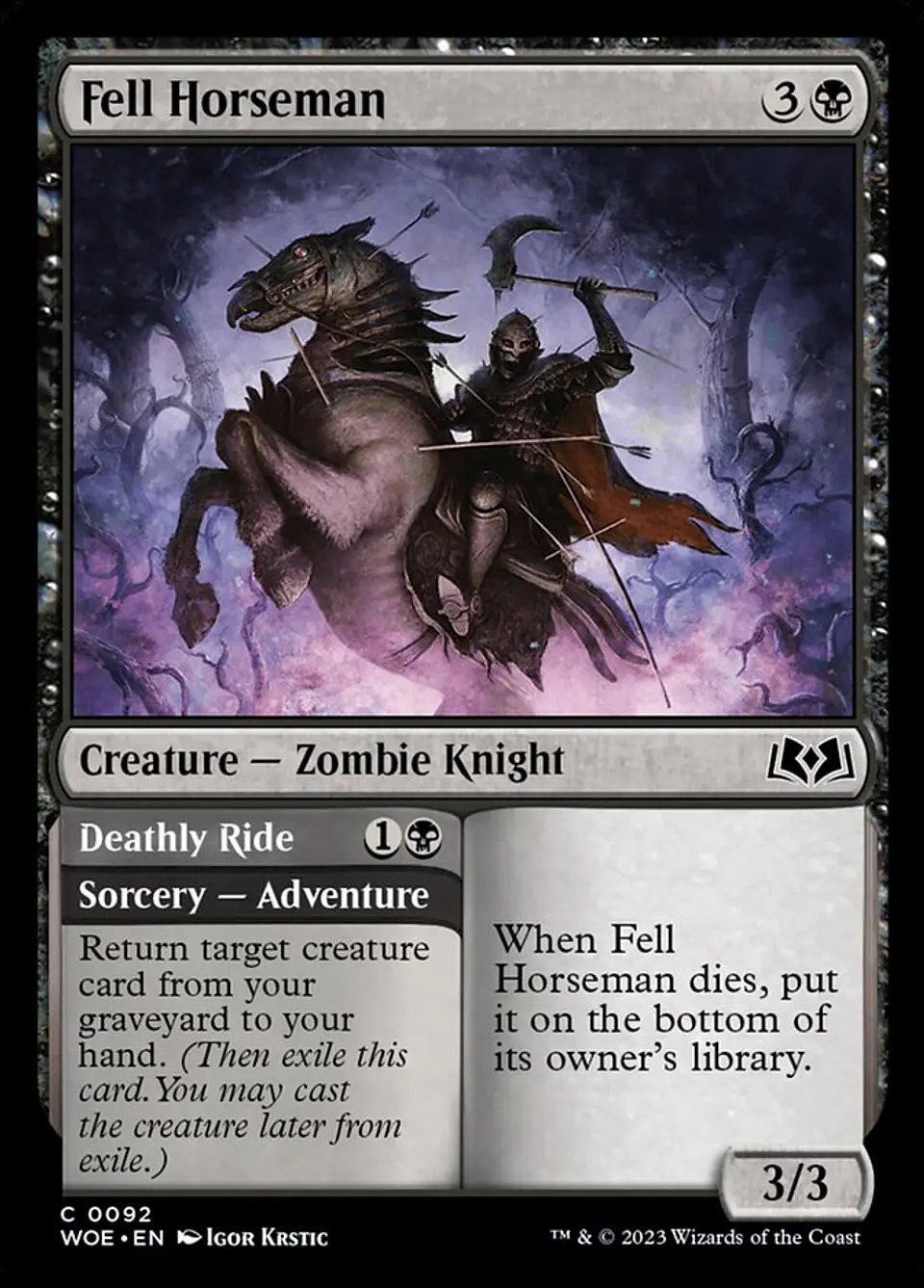 Fell Horseman // Deathly Ride 1