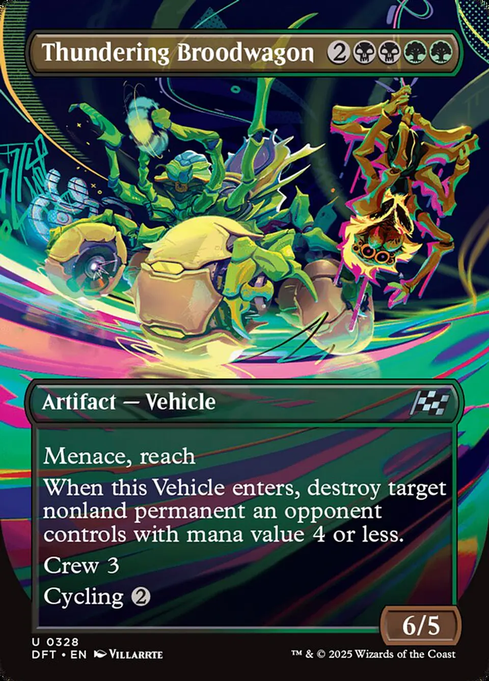 Thundering Broodwagon (Borderless) 1