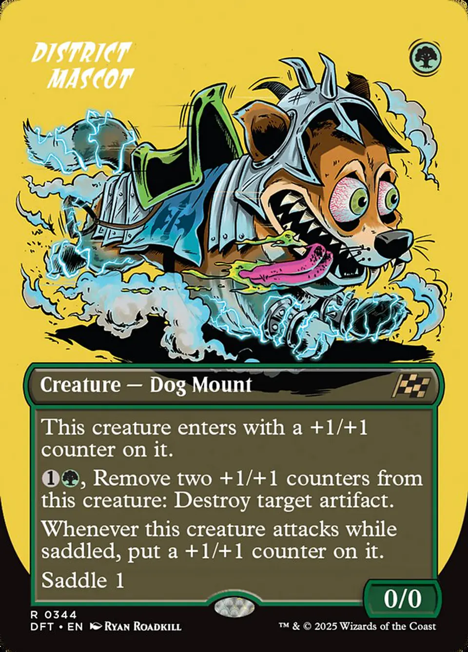 District Mascot (Borderless) 1