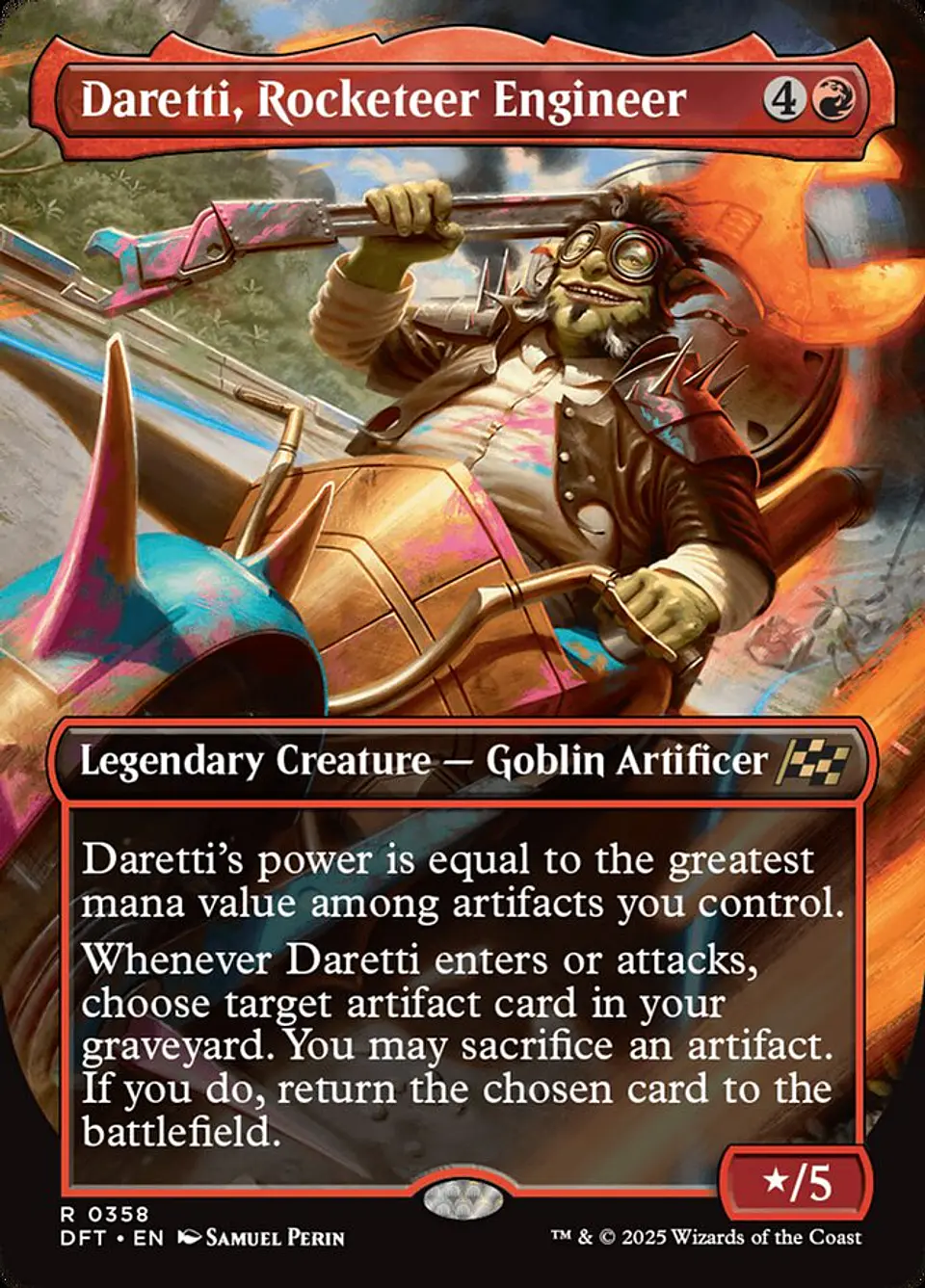 Daretti, Rocketeer Engineer (Borderless) 1