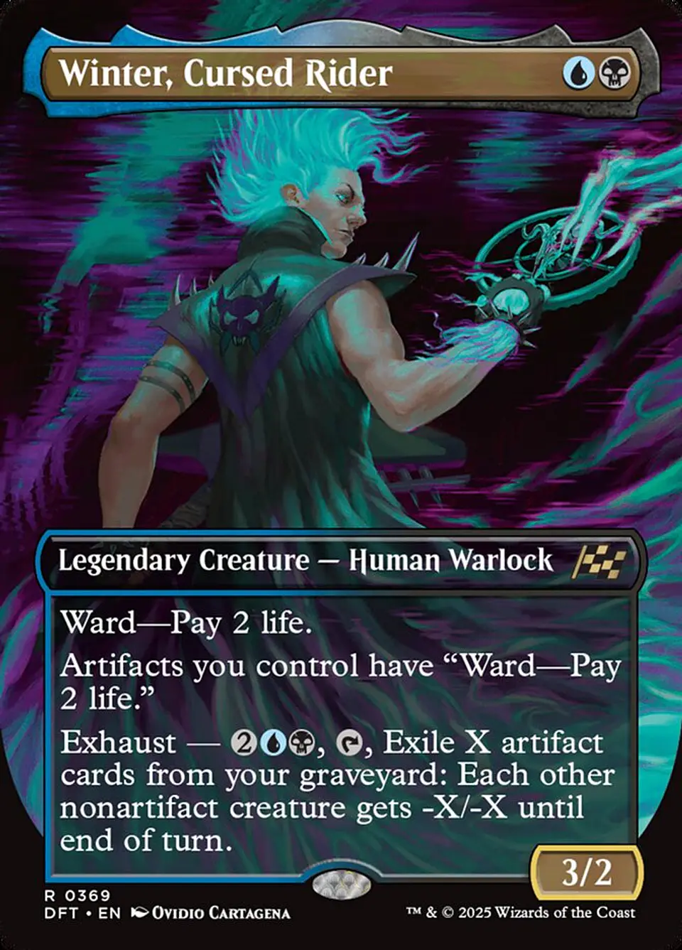 Winter, Cursed Rider (Borderless) 1