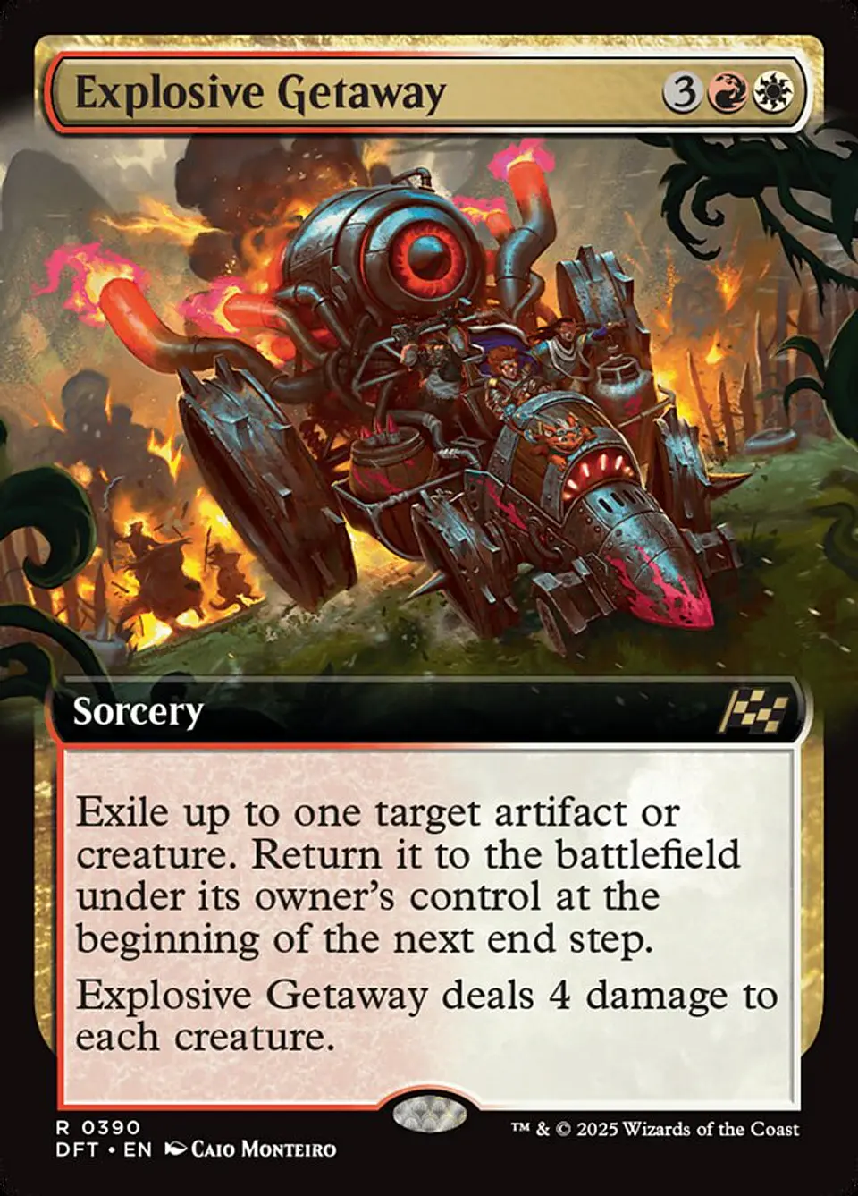 Explosive Getaway (Extended Art) 1