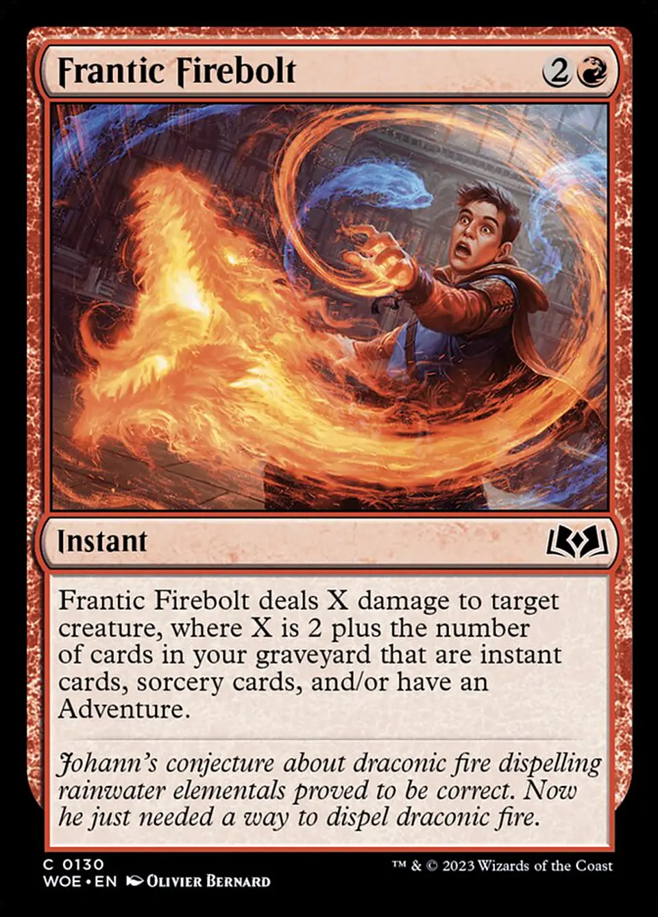 Frantic Firebolt 1