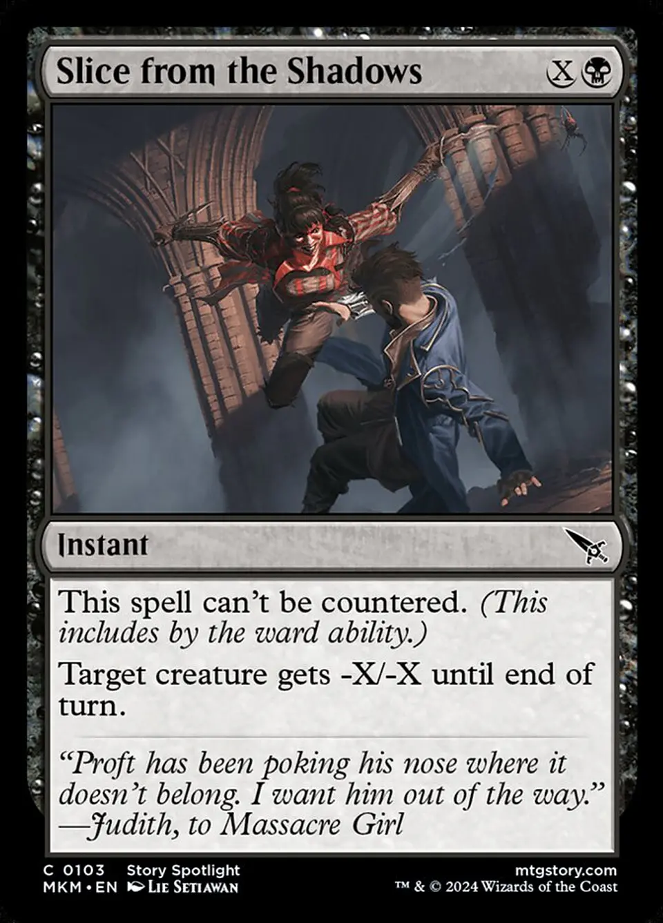 Slice from the Shadows 1