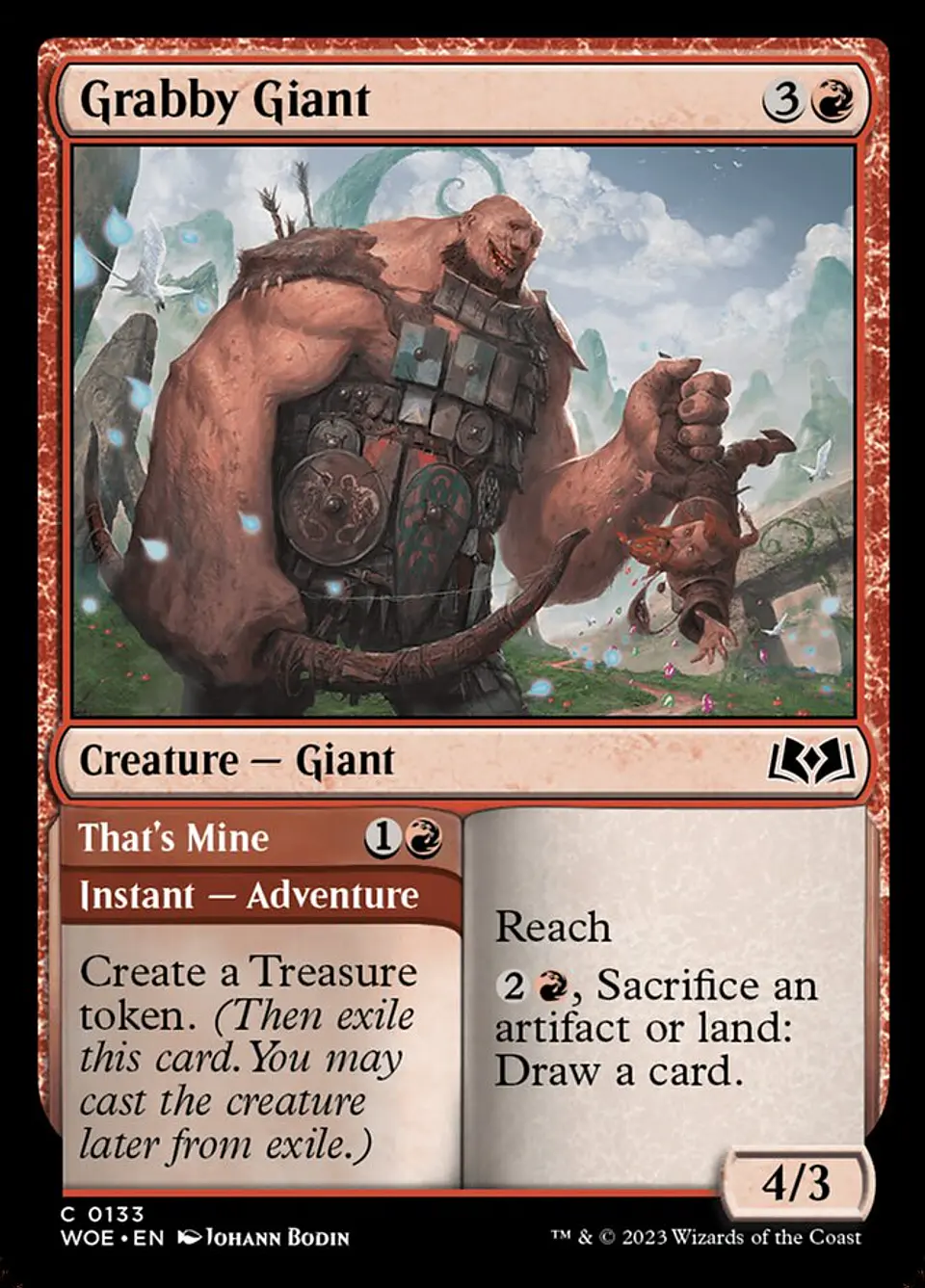 Grabby Giant // That's Mine 1