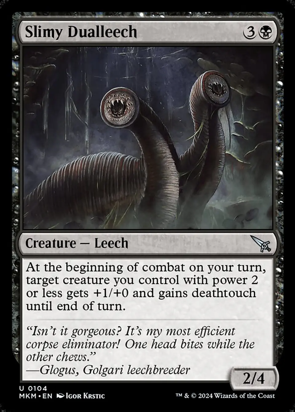 Slimy Dualleech 1