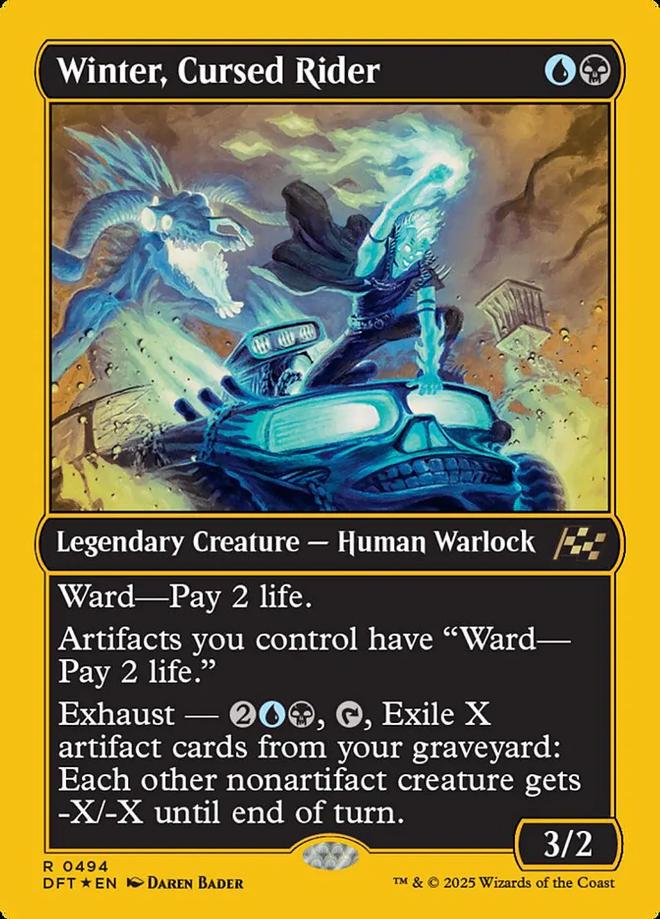 Winter, Cursed Rider 1