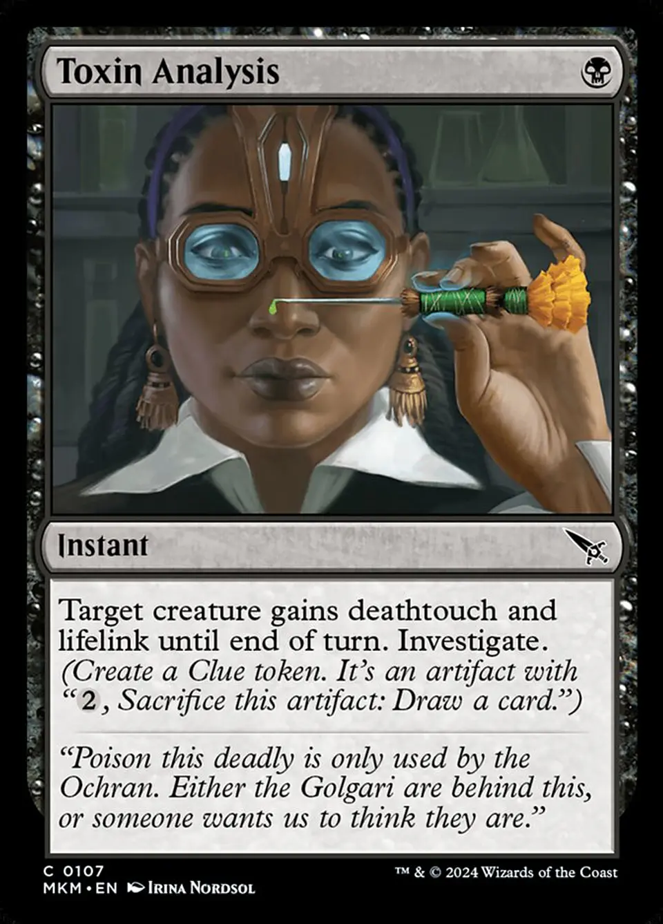 Toxin Analysis 1