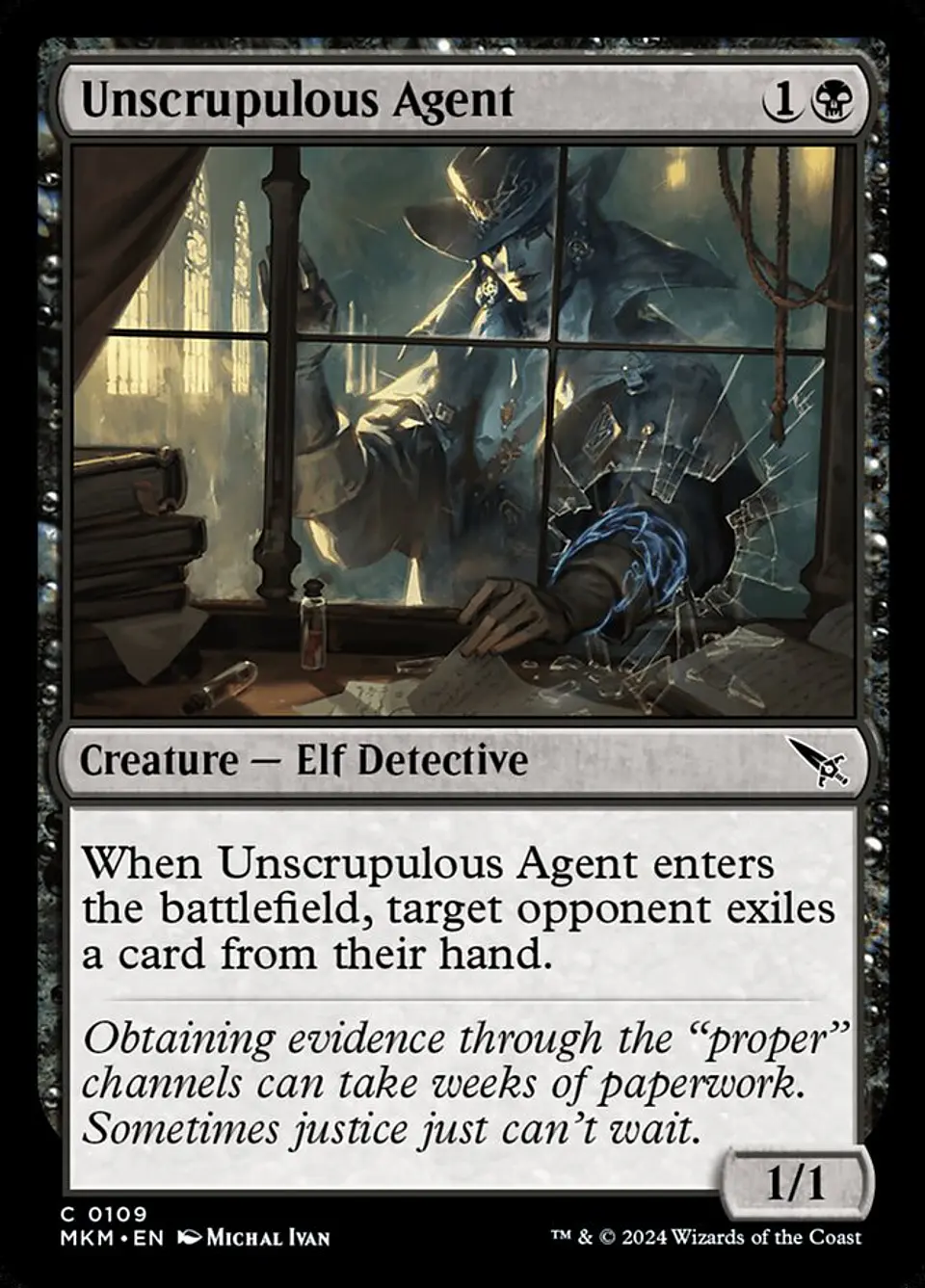 Unscrupulous Agent 1
