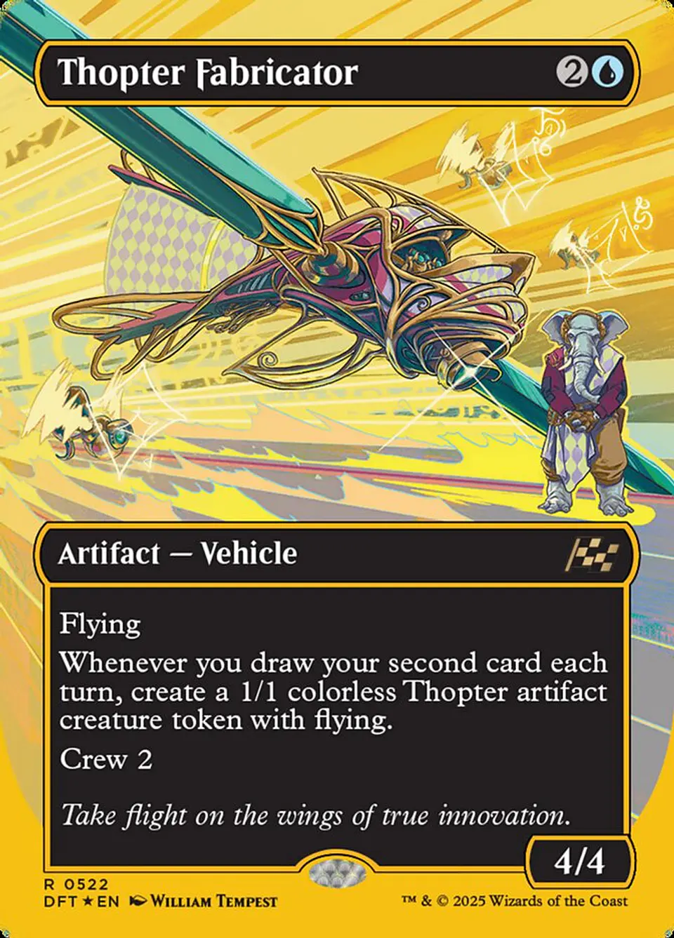 Thopter Fabricator (Borderless) 1