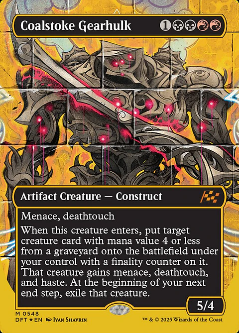 Coalstoke Gearhulk (Borderless)