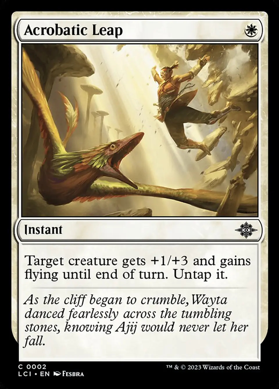 Acrobatic Leap 1