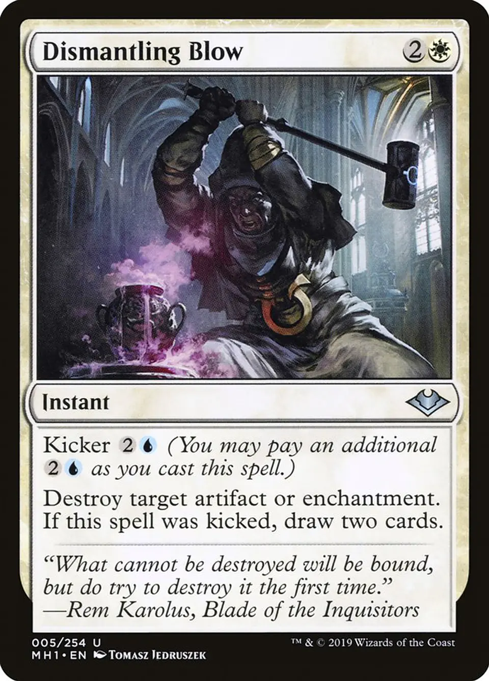 Dismantling Blow 1