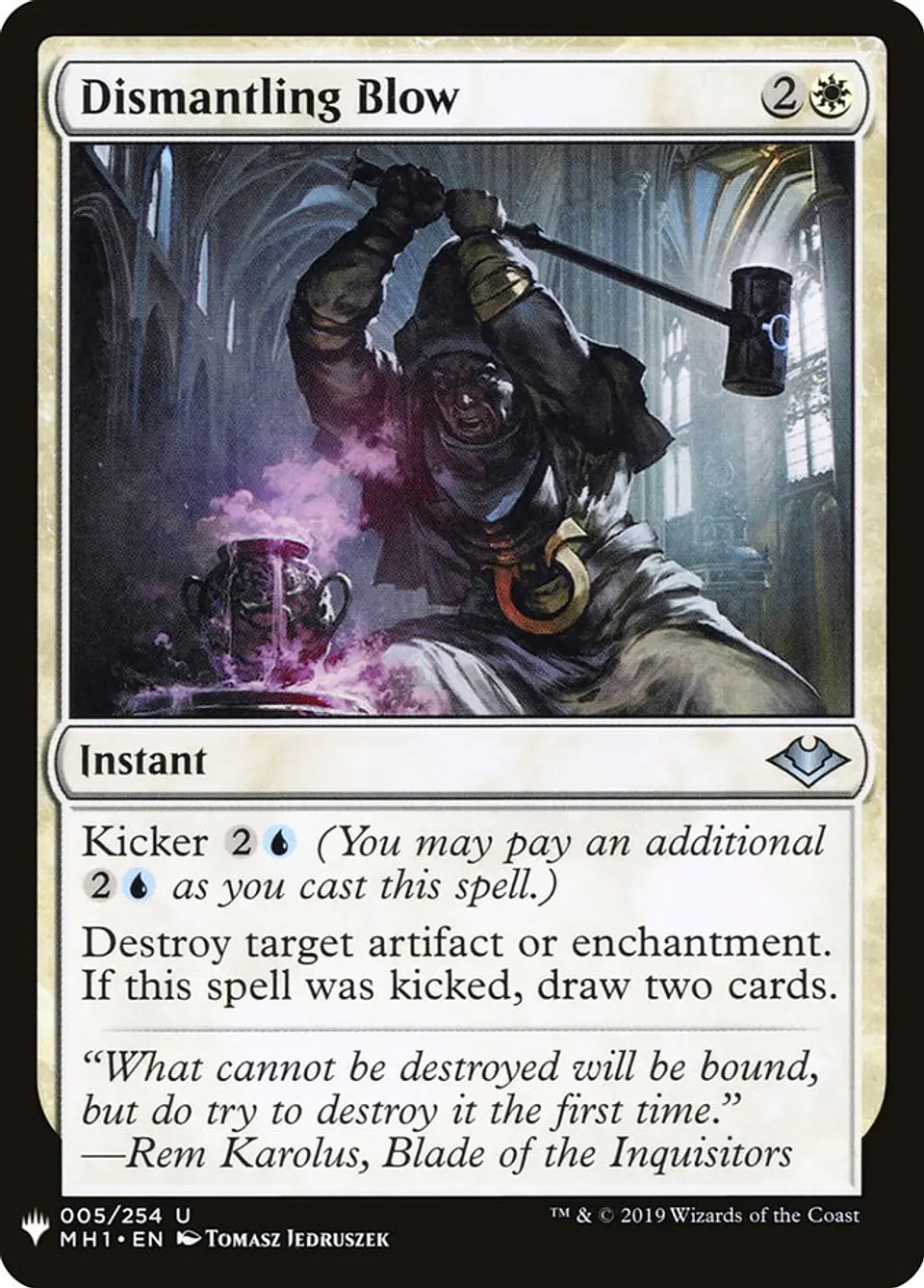 Dismantling Blow (The List) 1