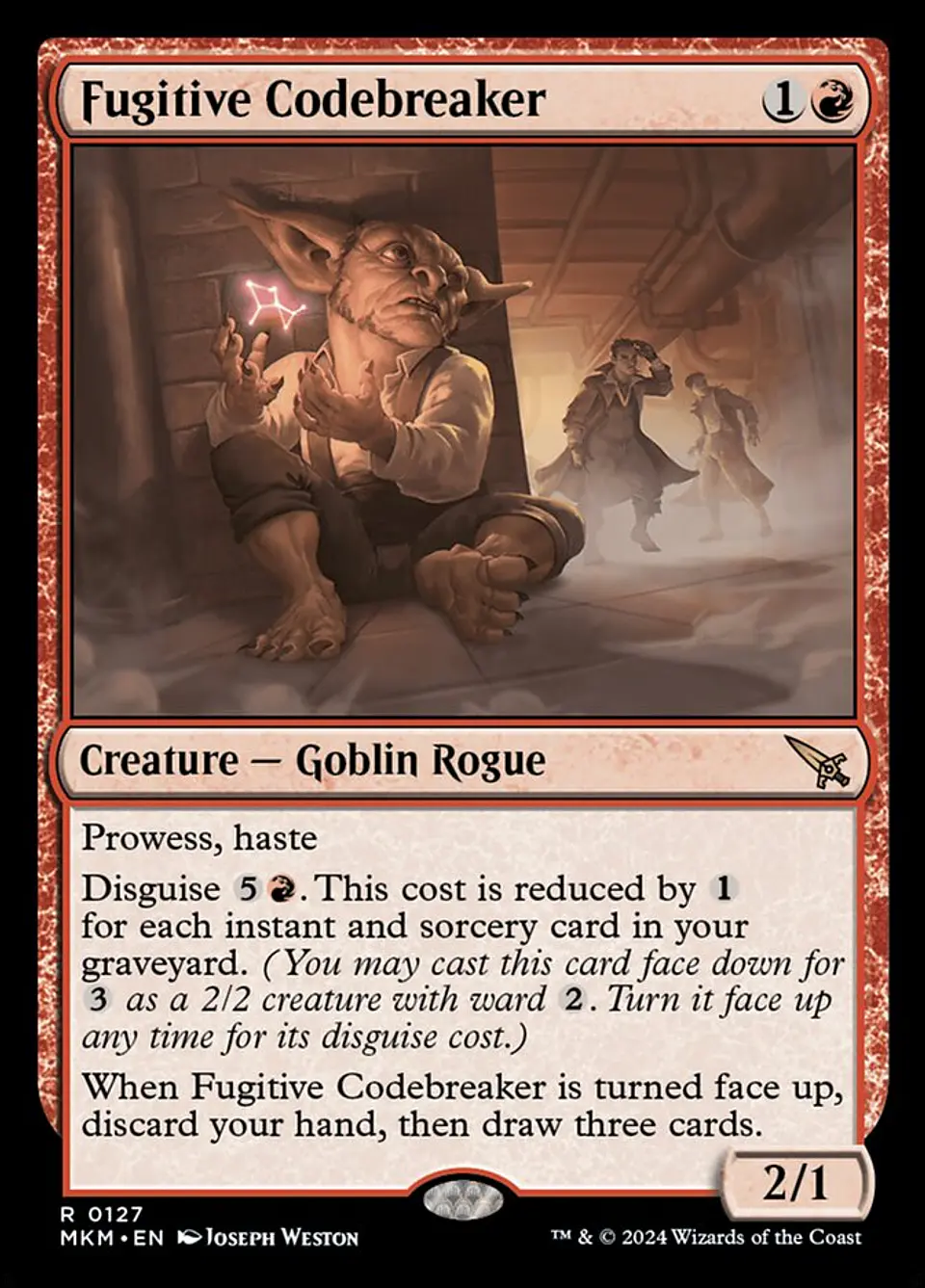 Fugitive Codebreaker 1