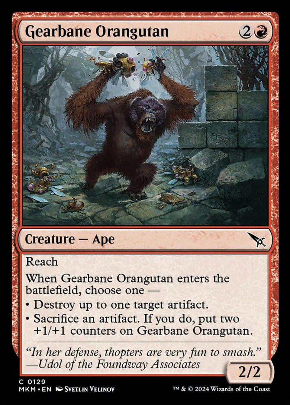 Gearbane Orangutan 1