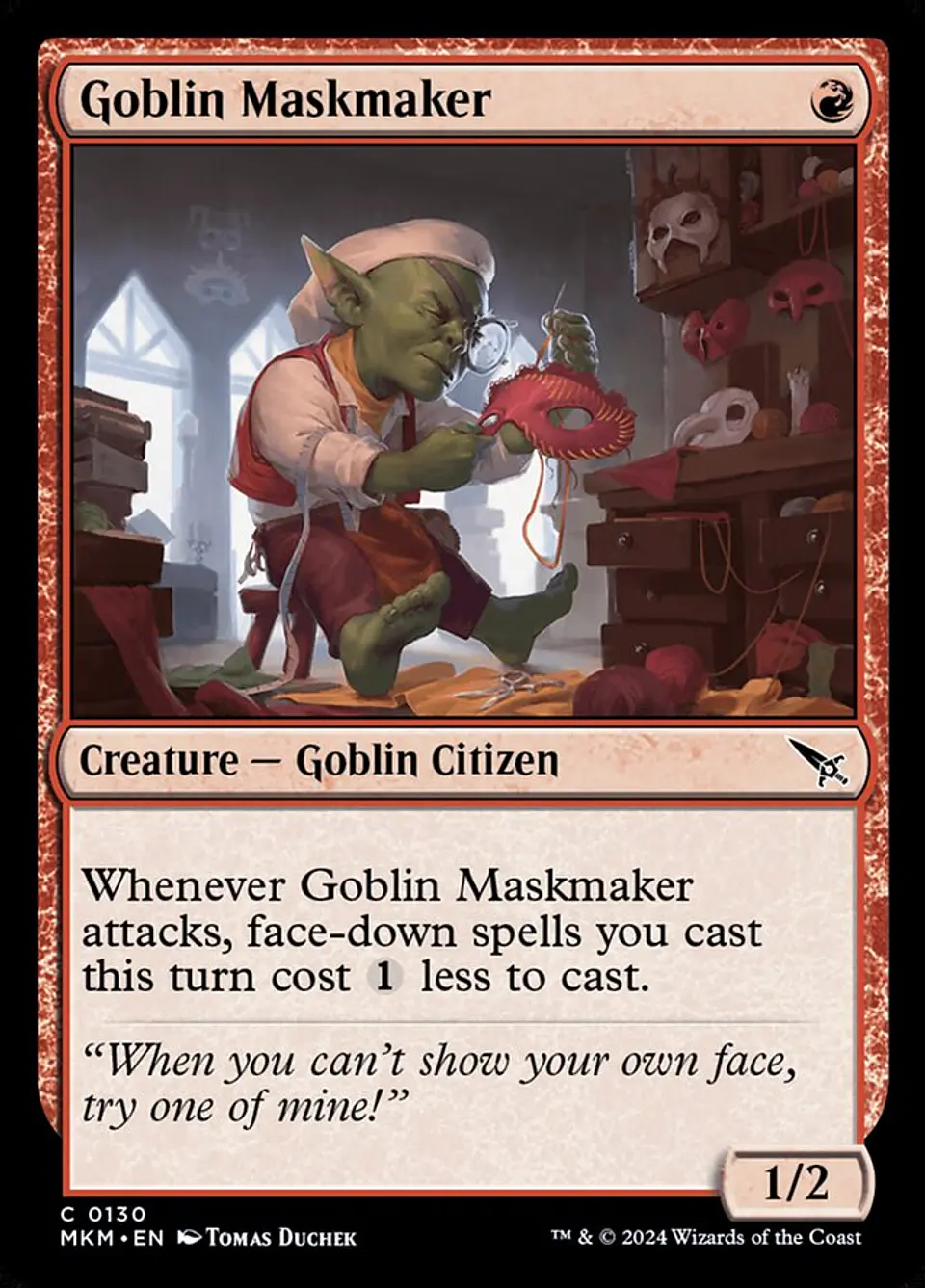 Goblin Maskmaker 1