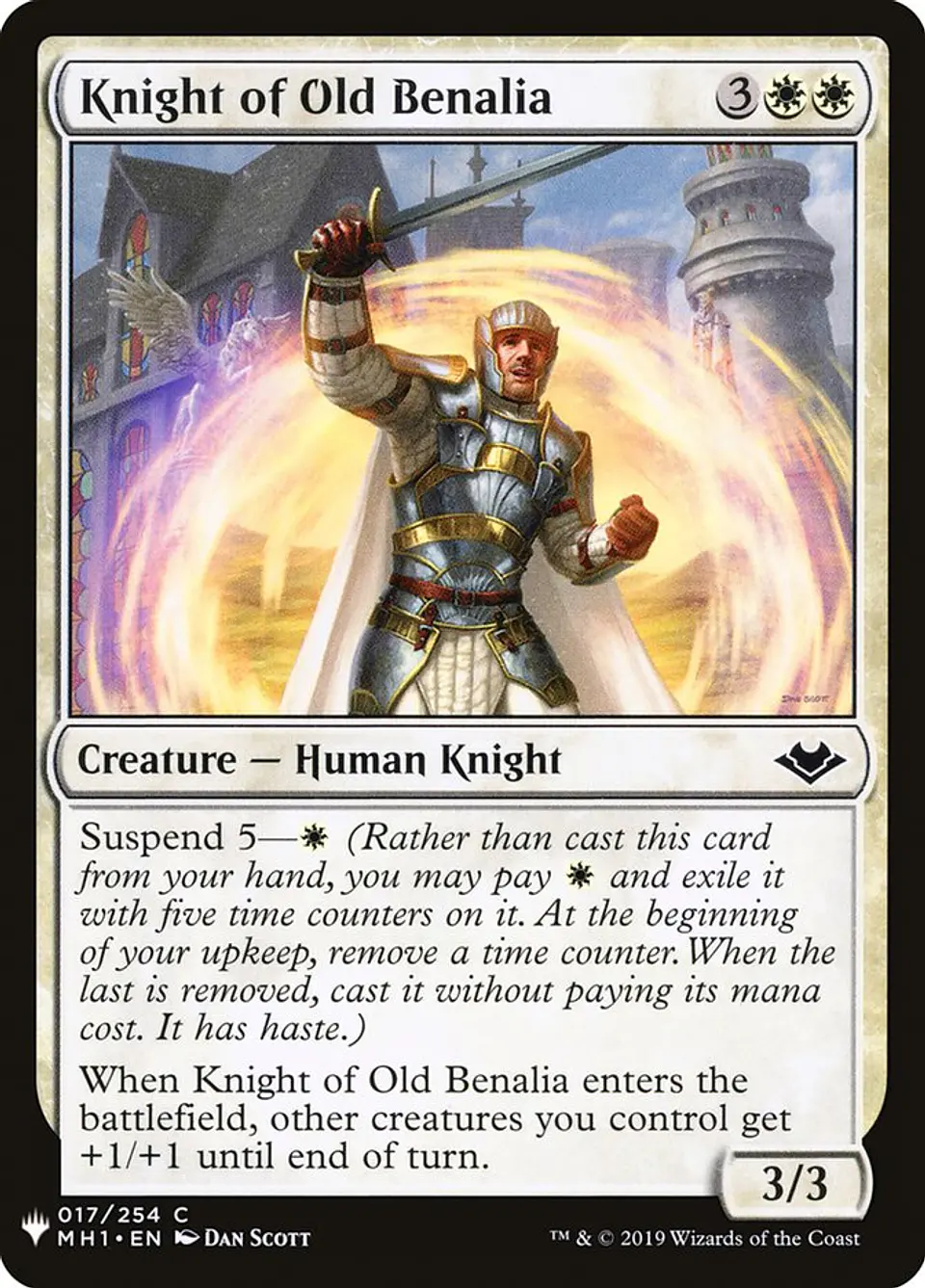 Knight of Old Benalia (The List) 1