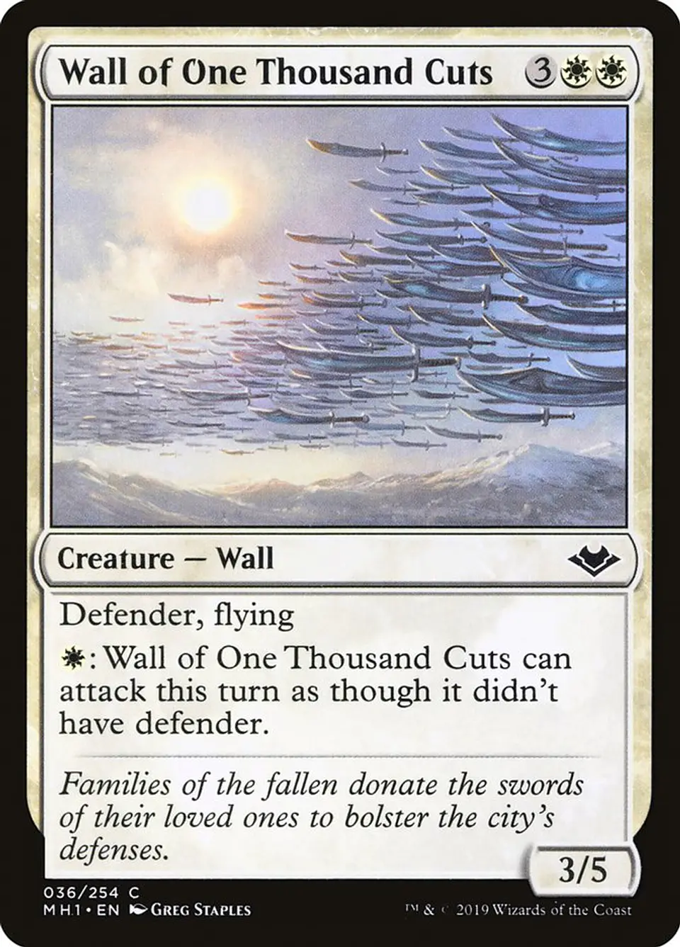 Wall of One Thousand Cuts 1