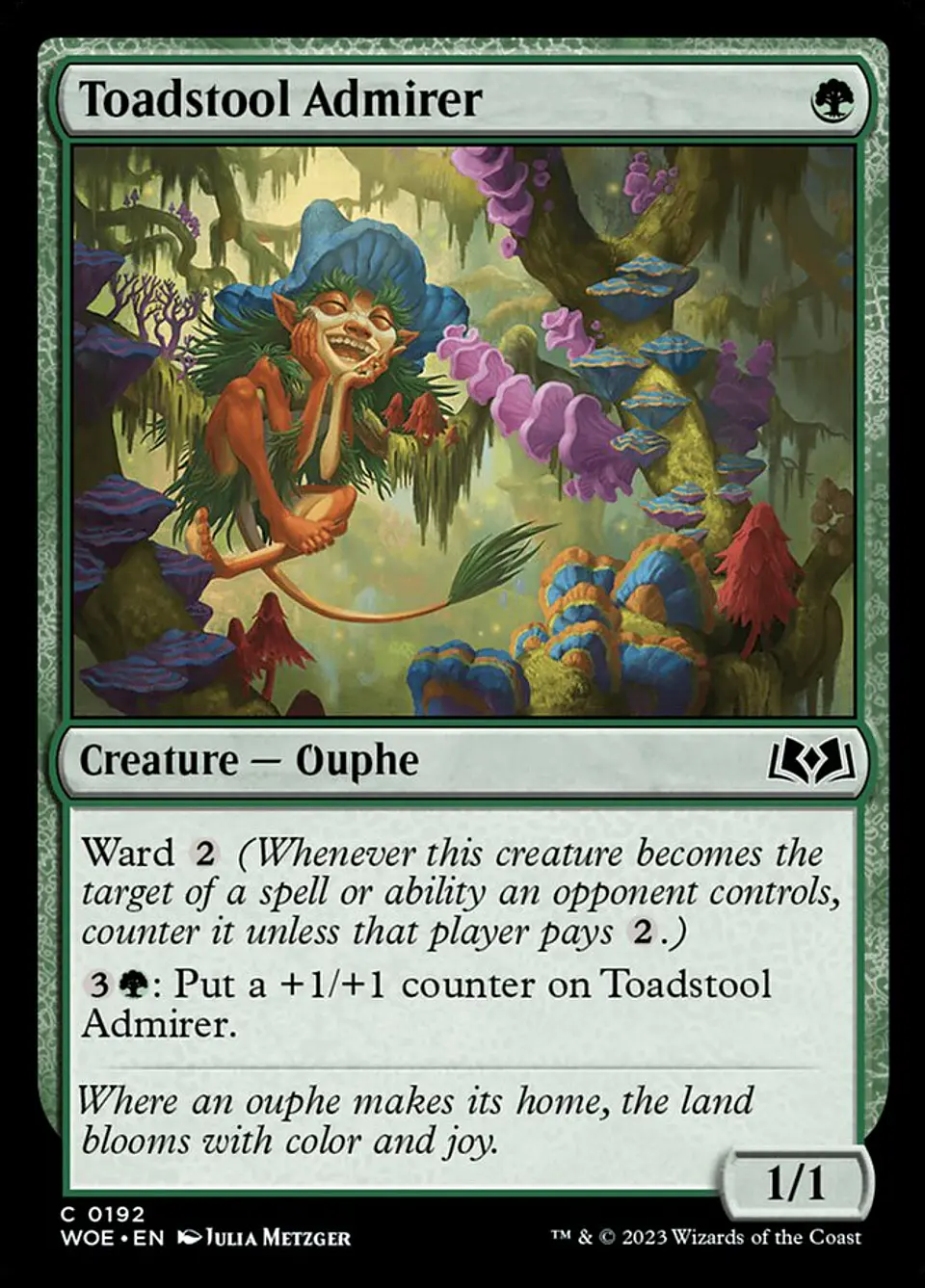 Toadstool Admirer 1