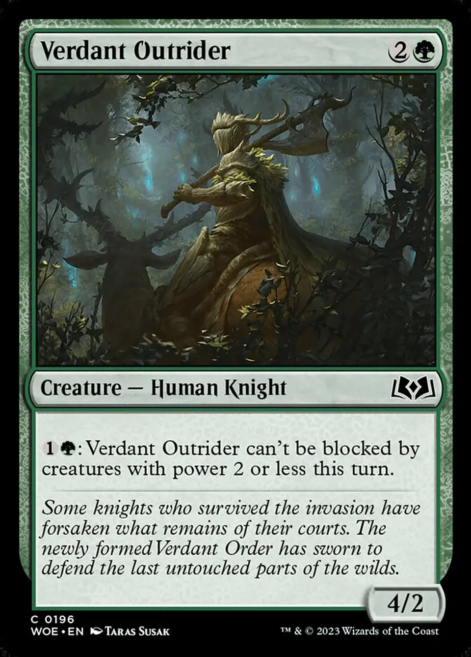 Verdant Outrider 1