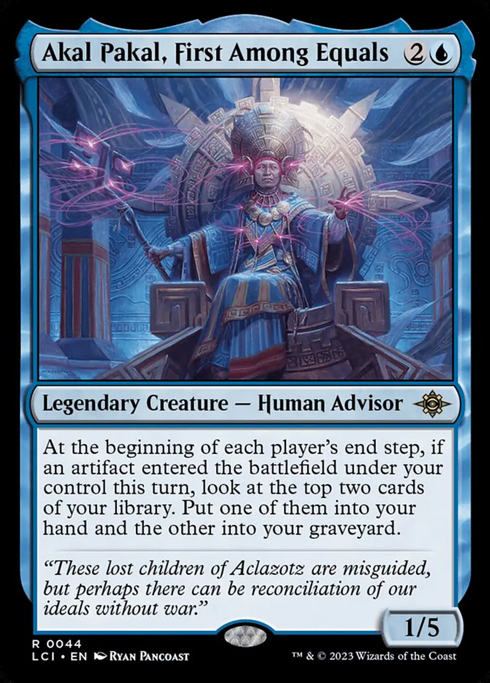 Akal Pakal, First Among Equals 1