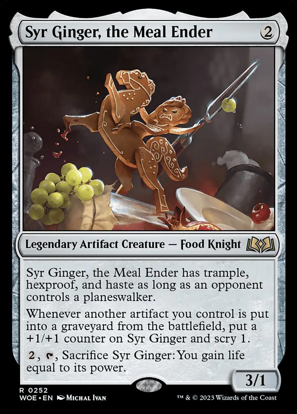 Syr Ginger, the Meal Ender 1