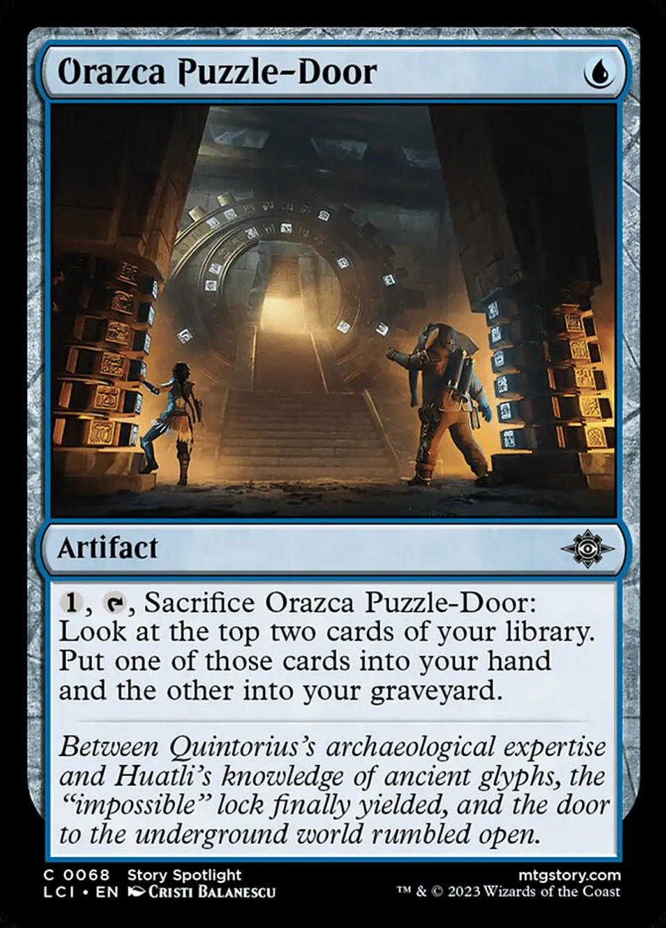Orazca Puzzle-Door 1
