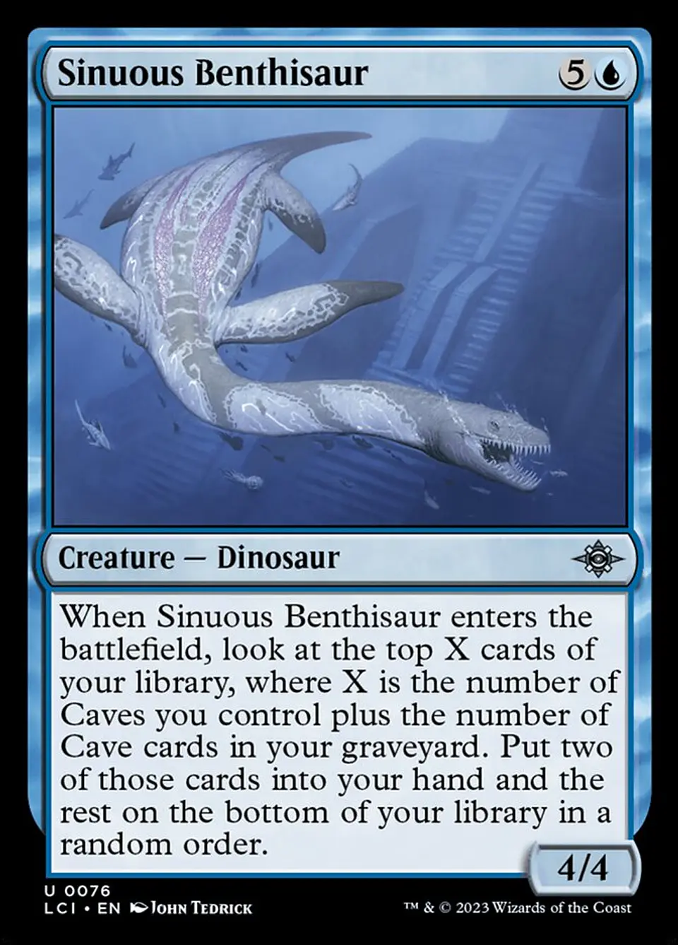 Sinuous Benthisaur 1