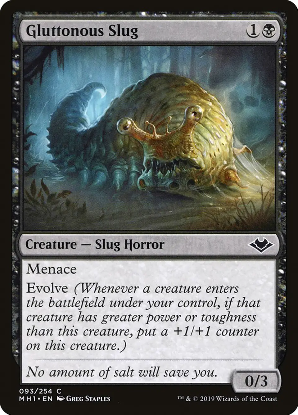 Gluttonous Slug 1
