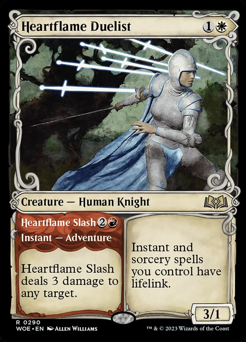 Heartflame Duelist // Heartflame Slash (Showcase) 1