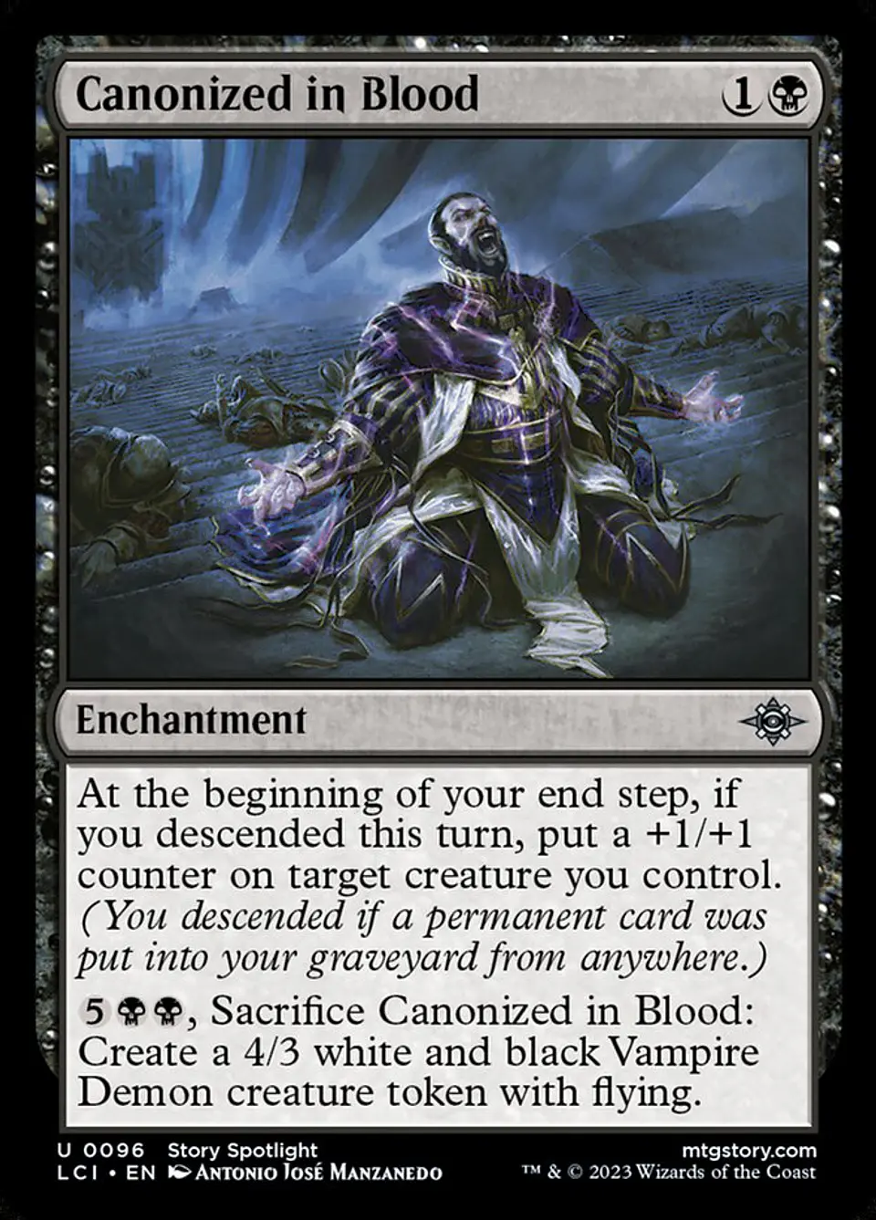 Canonized in Blood 1
