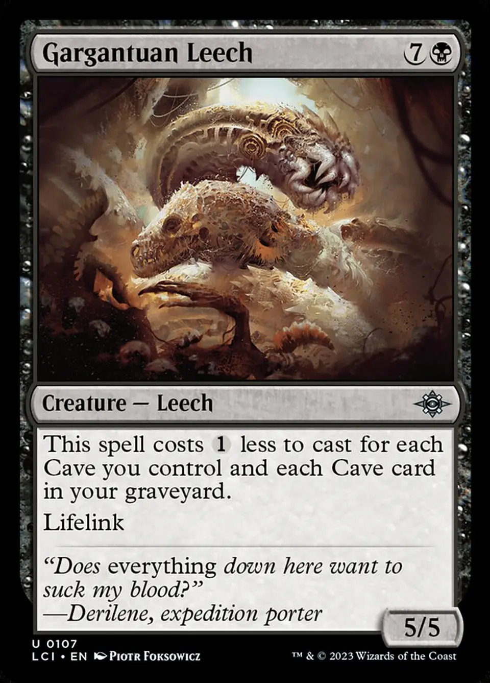 Gargantuan Leech 1
