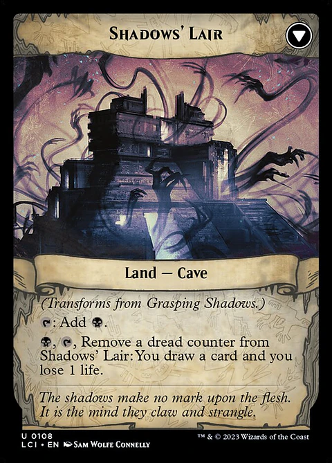 Grasping Shadows // Shadows' Lair