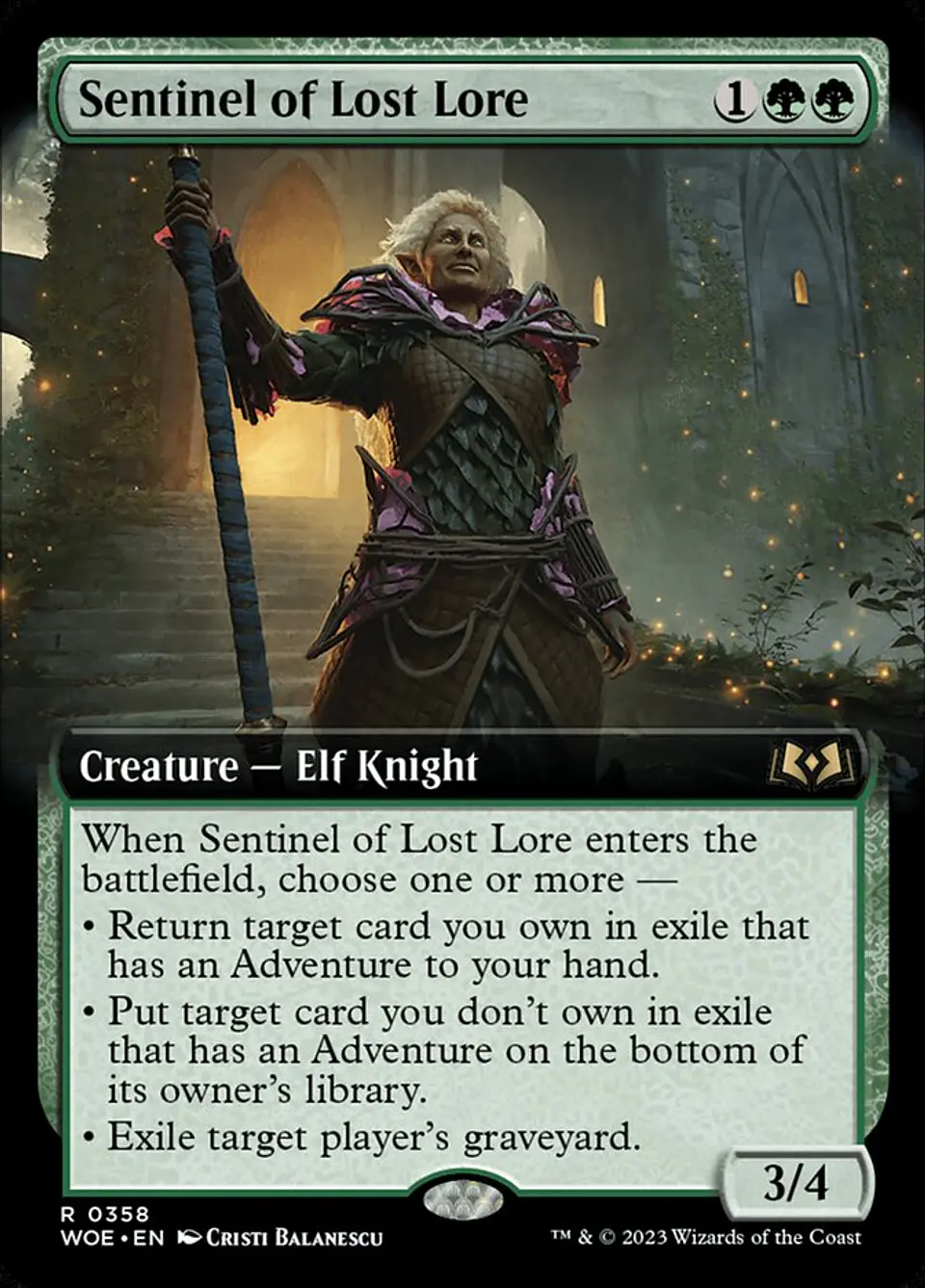 Sentinel of Lost Lore (Extended Art) 1