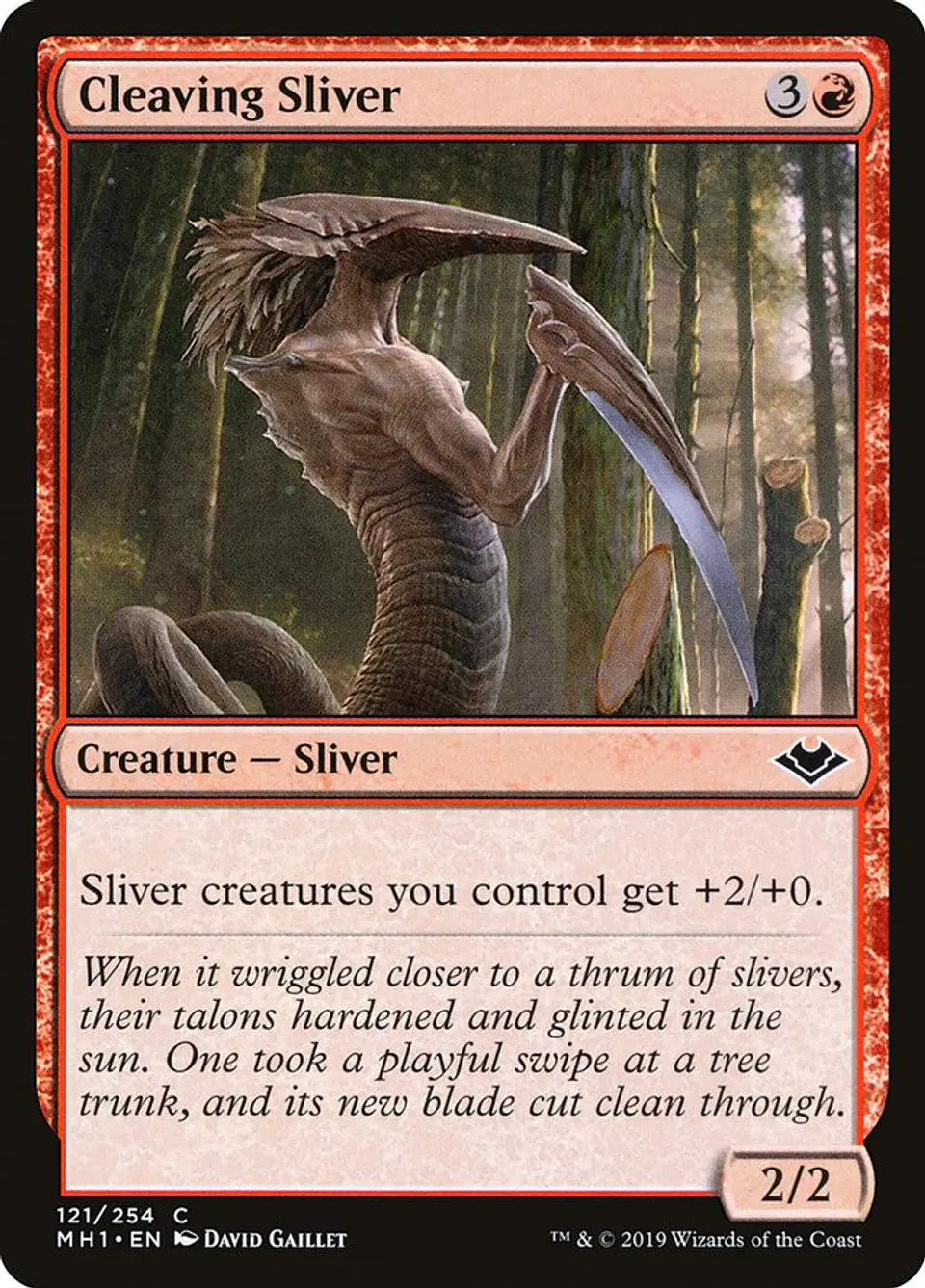 Cleaving Sliver 1
