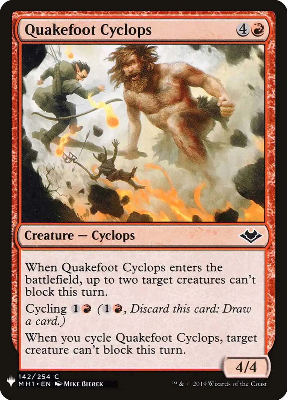 Quakefoot Cyclops (The List) 1