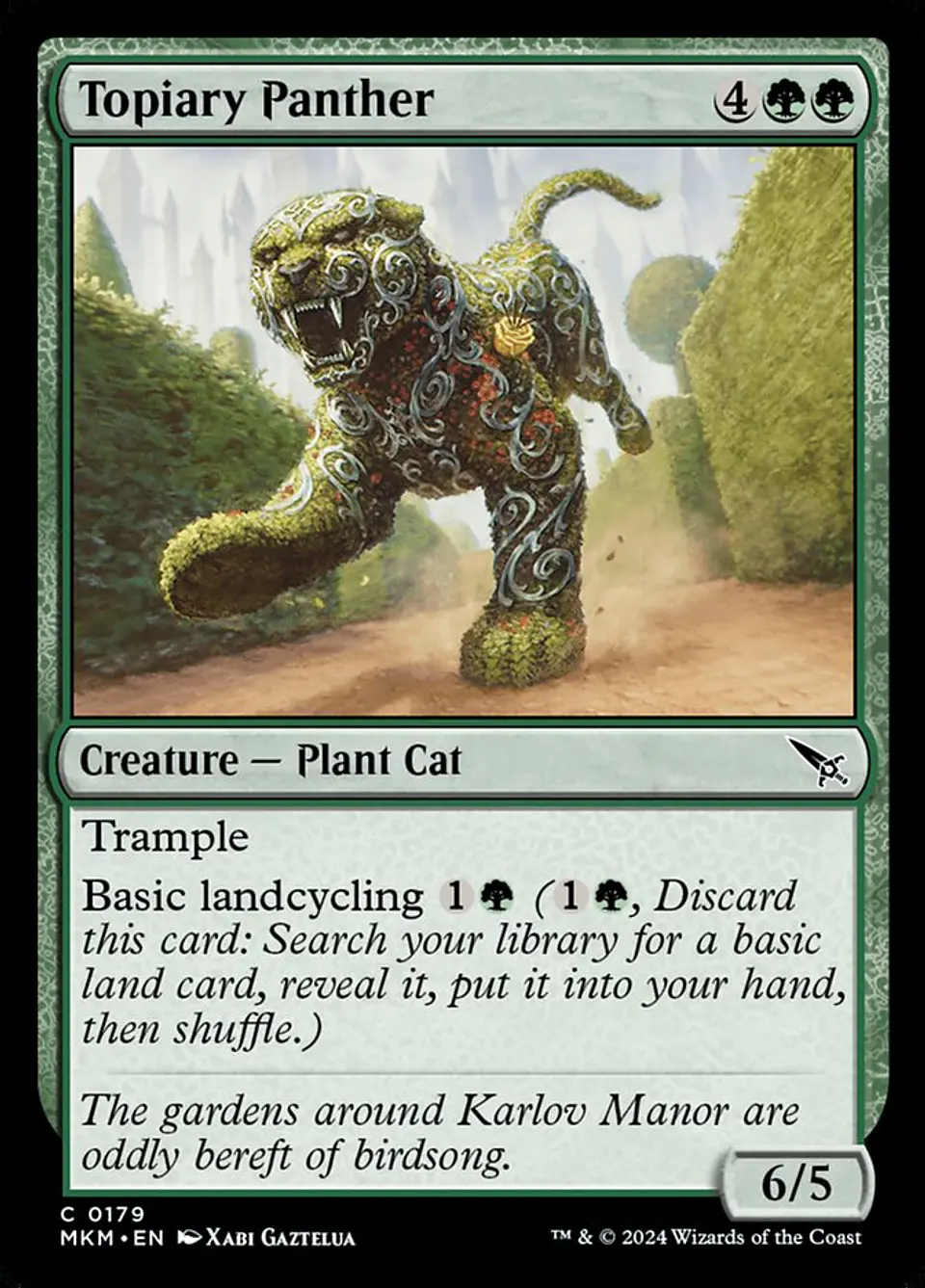 Topiary Panther 1