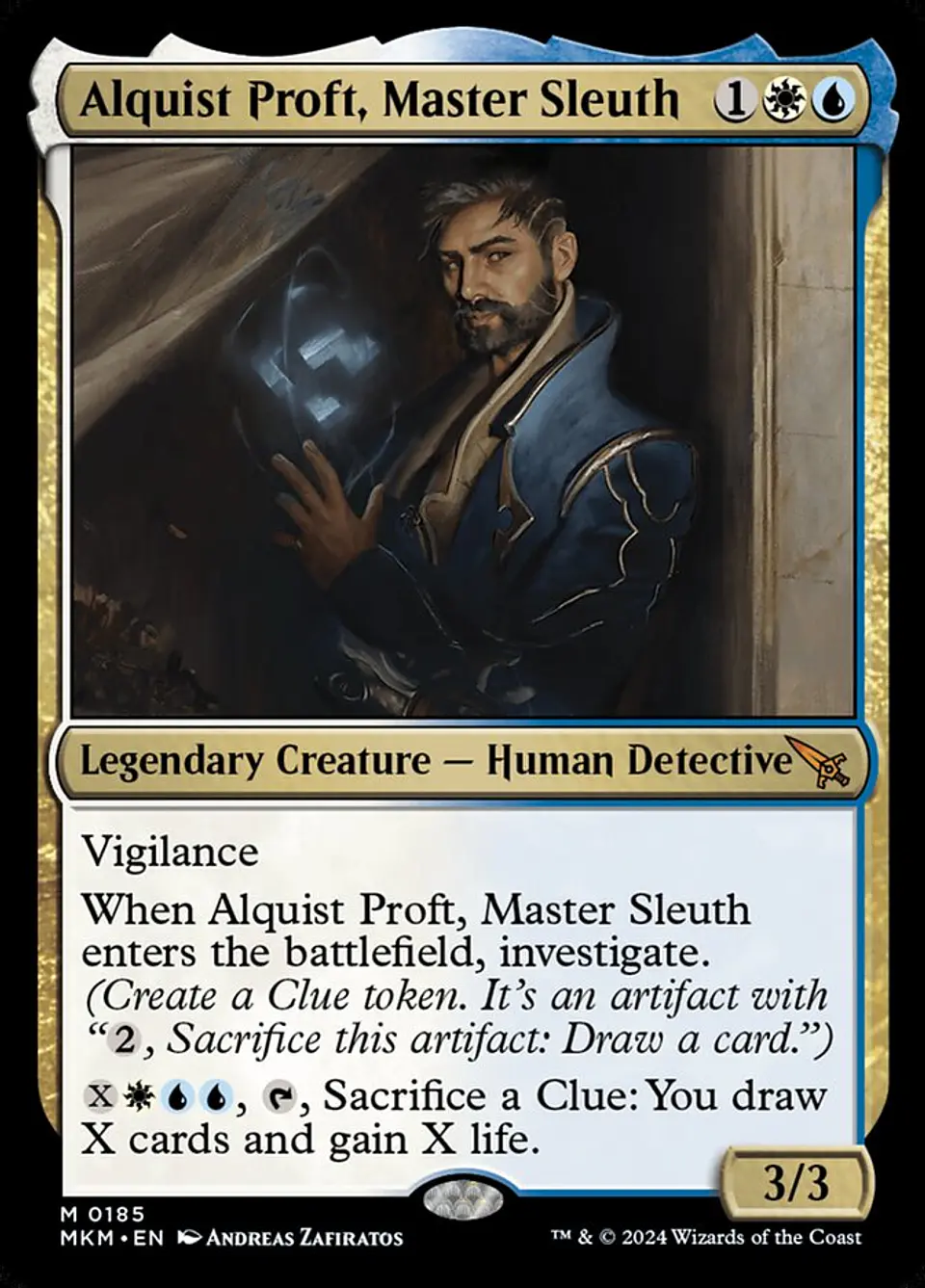 Alquist Proft, Master Sleuth 1