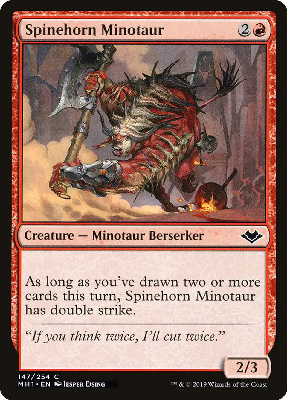 Spinehorn Minotaur 1