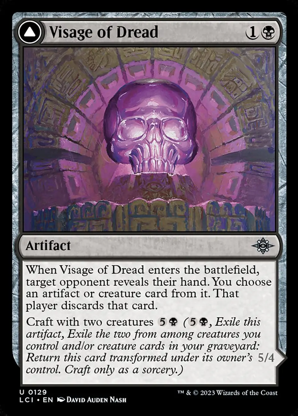 Visage of Dread // Dread Osseosaur 1