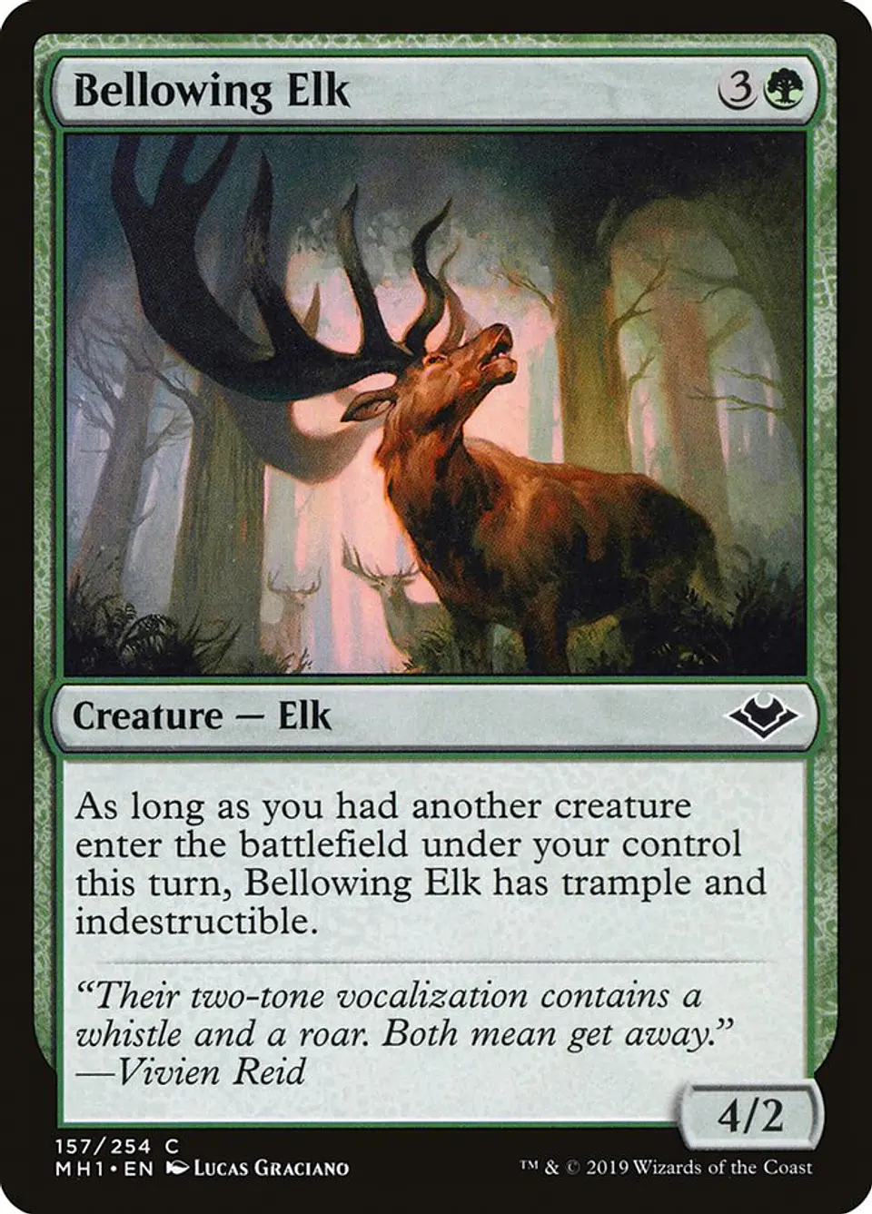 Bellowing Elk 1