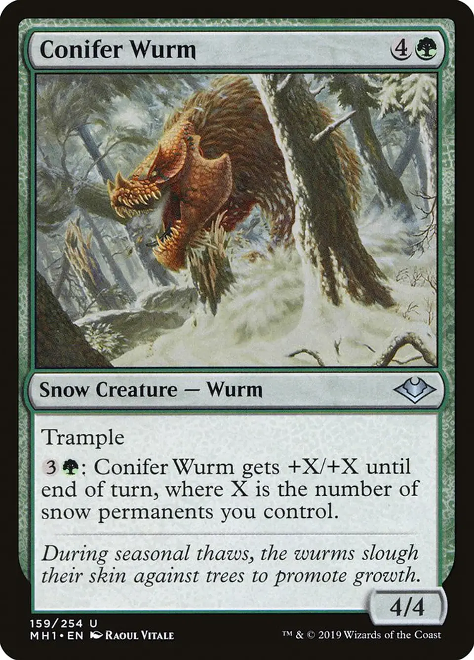 Conifer Wurm 1