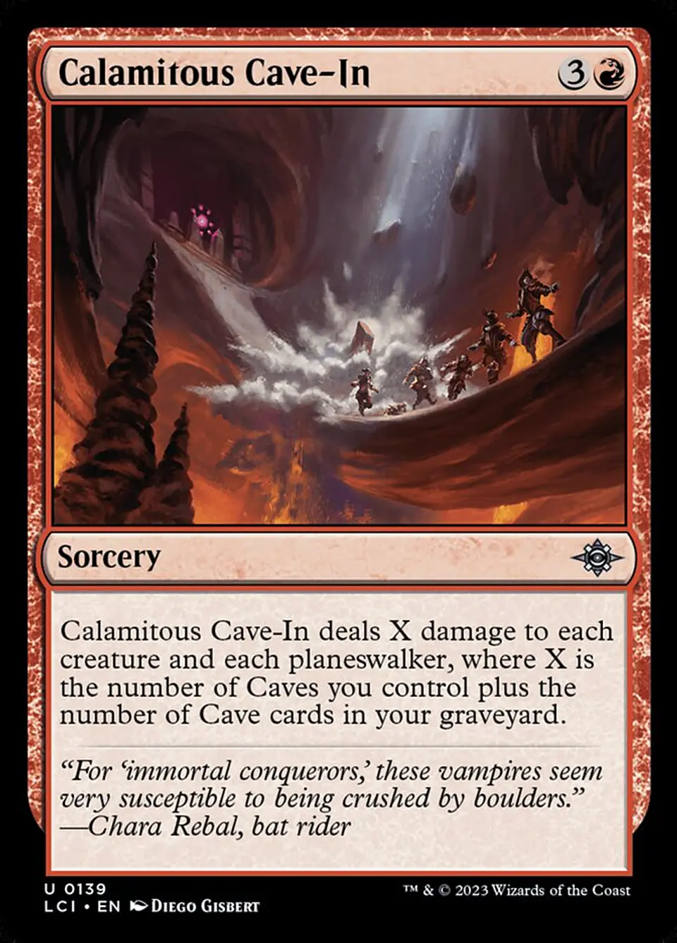 Calamitous Cave-In 1