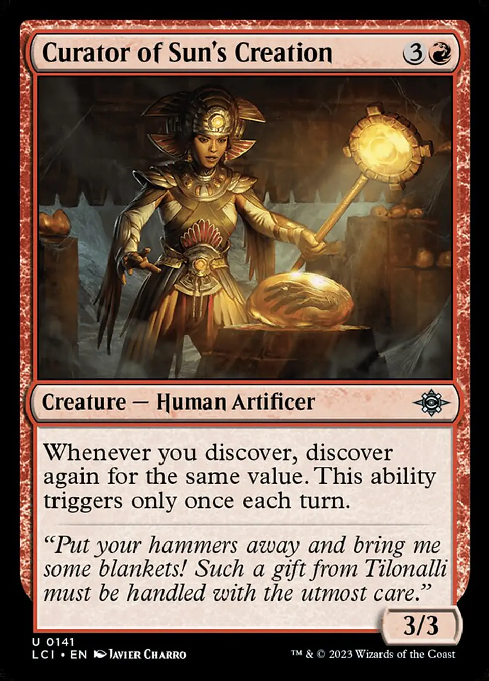 Curator of Sun's Creation 1