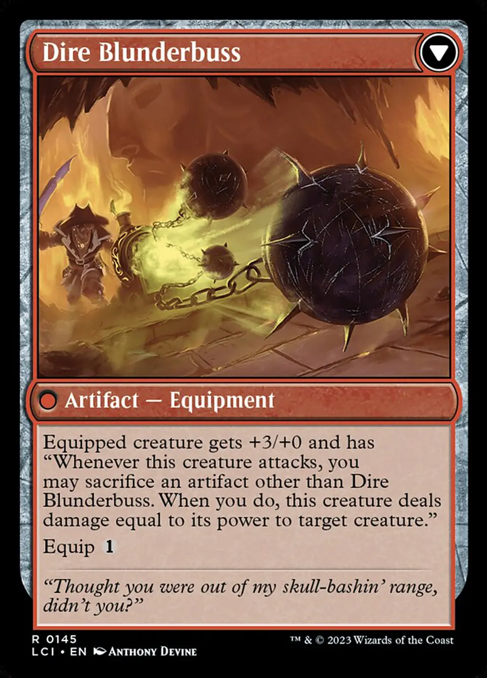Dire Flail // Dire Blunderbuss 2